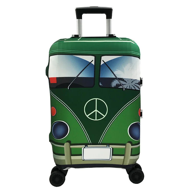 B Luggage Cover Чехол для путешествий REREKAXI, эластичный Чехол для багажа, 18-32 дюйма, пылезащитный чехол на колесиках, защитный чехол для багажа, аксессуары для путешествий - Цвет: B Luggage Cover