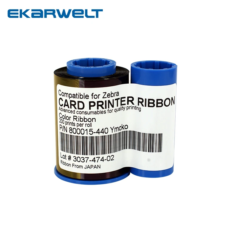 800015 440CN YMCKO лента с 200 принтами совместимая серия Zebra i для P310i P320i P330i P420i P430i P520i|ribbon