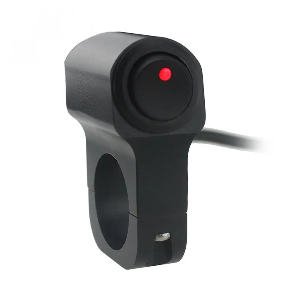 12V Универсальный CNC алюминиевый сплав мотоциклетный руль переключатель ВКЛ-ВЫКЛ