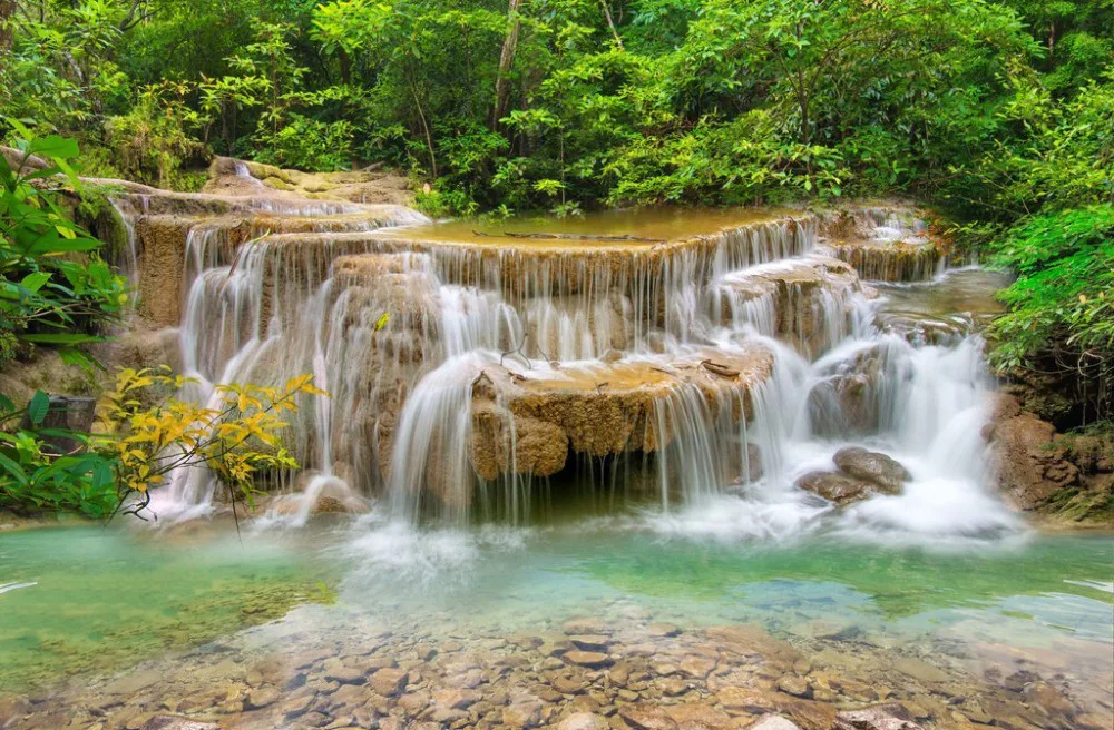 Водостойкие самоклеящиеся настенные Стикеры фон для телевизора Настенная