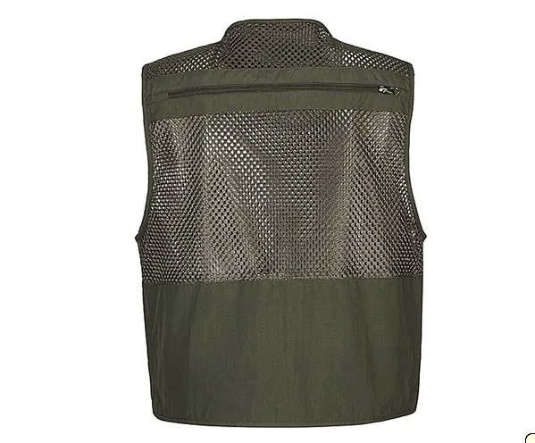 Новое поступление 2017 жилет с несколькими карманами для мужчин Профессиональная