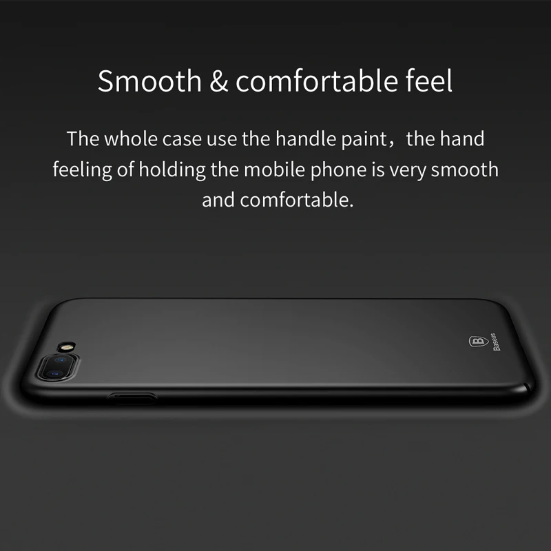 Роскошный чехол для телефона Baseus iPhone 7 Ультратонкий задней панели из