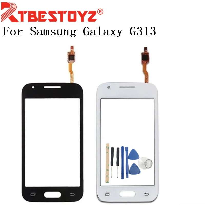 

RTBESTOYZ 4.3'' Touchscreen For Samsung Galaxy Ace 4 SM-G313H G313 G316 Sensor Touch Screen Digitizer Panel Glass + Tools