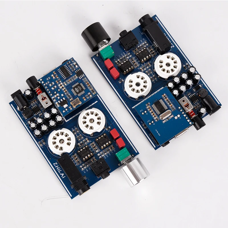 Zhilai D1 6J9 мини hifi Усилители домашние Tube Preamp USB аудио Мощность чип 7022/2704 AMP 16bit/24bit |