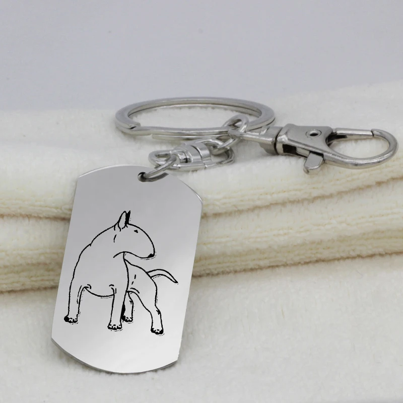 Модное ожерелье с кулоном Love Dog Pattern Ювелирные изделия из нержавеющей стали для