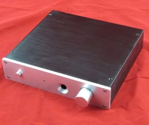 

2204E Full Aluminum Headphone Chassis Preamplifier Enclosure AMP Box PSU Case