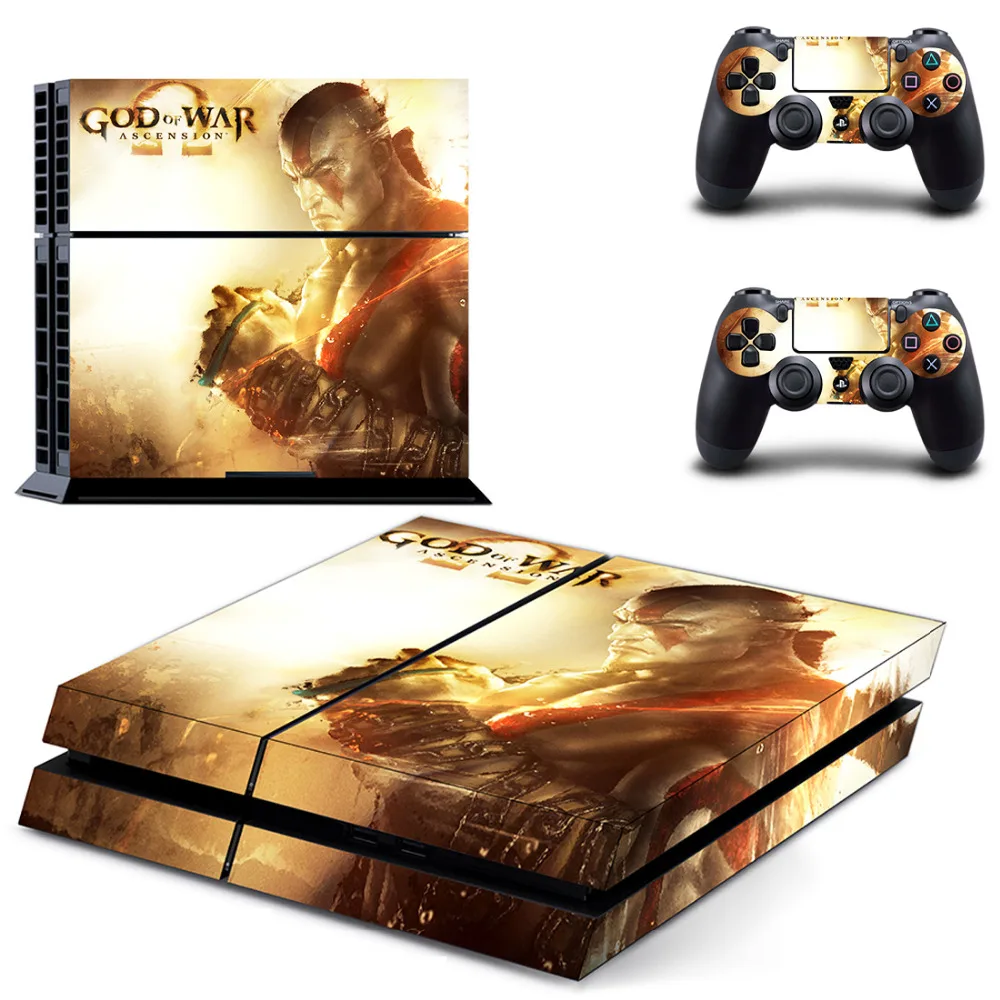 Игра для версии бога войны, наклейка для PS4 Стикеры наклейка для sony Игровые приставки 4 консоли и 2 контроллеры Скины PS4 Стикеры s винил аксессуар
