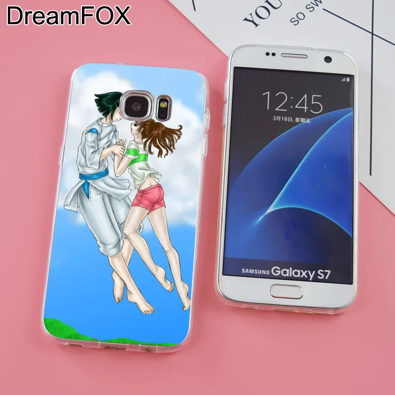 DREAMFOX K115 Haku Унесенные призраками Мягкий силиконовый чехол из ТПУ для samsung Galaxy Note S 6