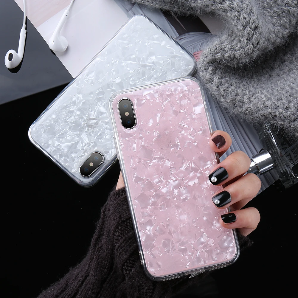Kisscase чехол для iPhone X XS Мягкий силиконовый Глянцевая задняя панель Крышка Coque 6 6S Plus