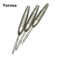 yernea high quality darts needle 3pcs 20g standard dart accessories nickel plated silver dart barrel 4 5mm thread diameter