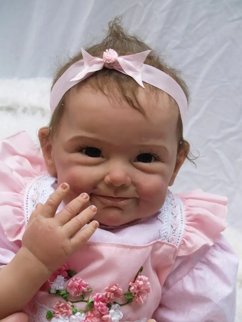 

22inch/55cm NPK Soft Silicone Reborn Baby Dolls Baby Girls Gifts Full Vinyl Reborn Baby Doll Educational Brinquedos Bonecas