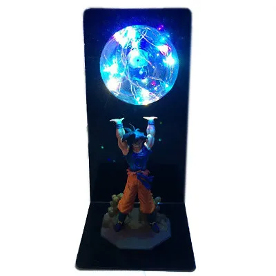 RGB Новые Dragon Ball Гоку прочность бомбы Творческий Настольная светодиодный LED спальня Туалет декоративные освещение малыш праздничные подарки ночник - Испускаемый цвет: RGB