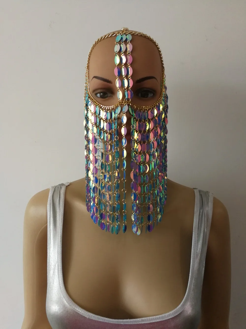 Новый стиль H775 Женские многослойные зеленые красочные пластиковые украшения в