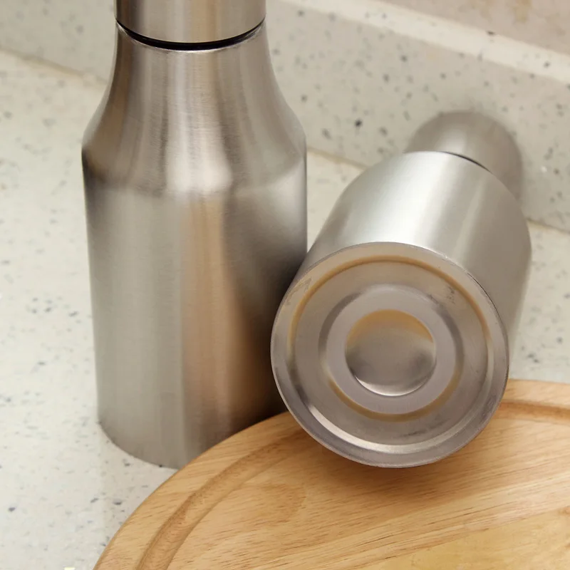 Масляные бутылки из нержавеющей стали оливковый герметичный диспенсер бутылка