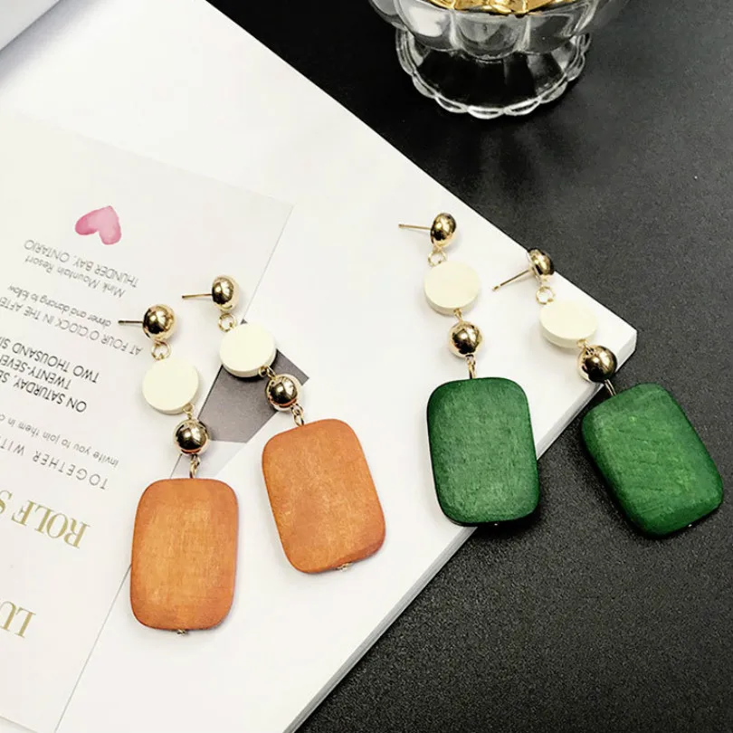 Модные украшения элегантные серьги на свадьбу с подвеской в стиле ретро