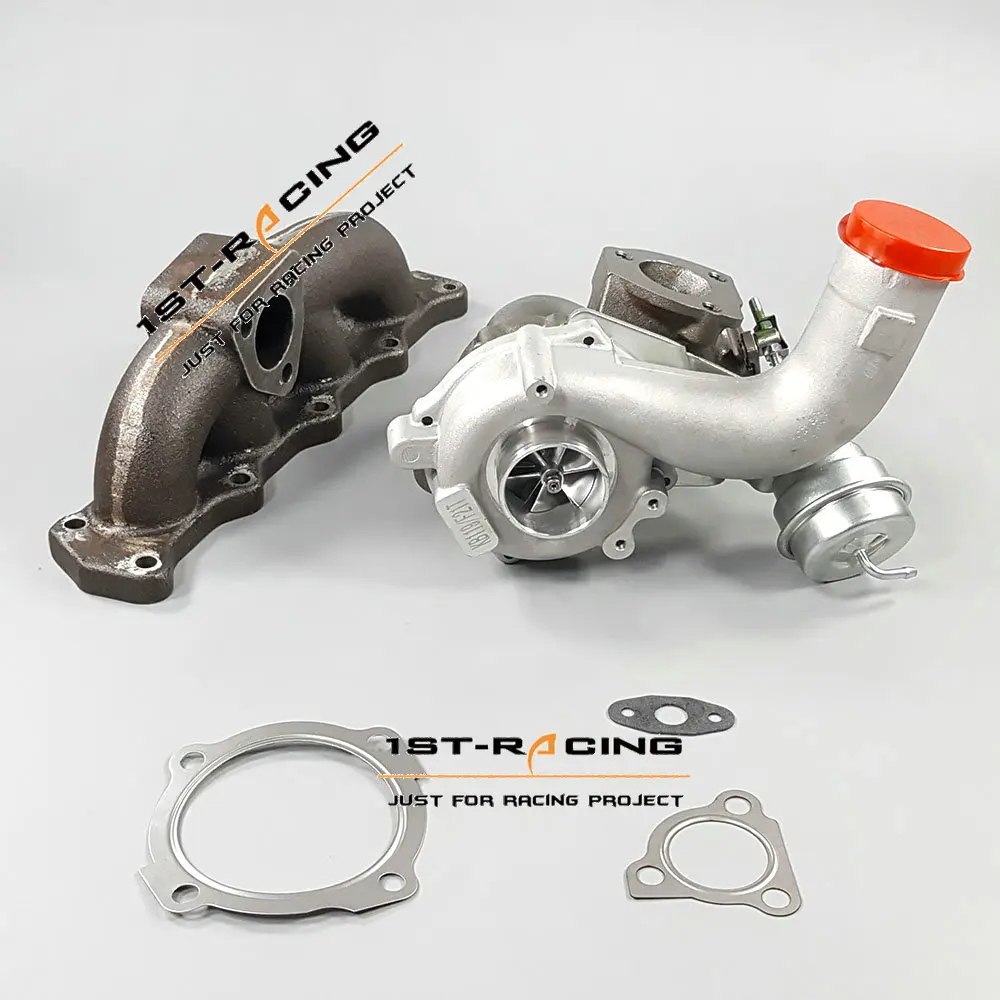 Заготовка Turbo F21T + коллектор для Audi A3 8L / TT 8N 1 8 T AUM AUQ ARY AGU AJQ APP|Турбонагнетатели и