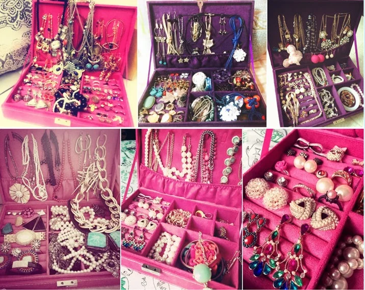 Новинка лидер продаж шкатулка для украшений чехол Подарочный органайзер