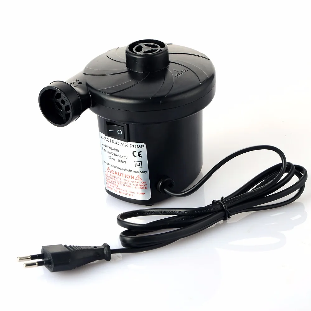 AC 220 V-240 V 150W Автомобильный Электрический воздушный насос для надувного матраса
