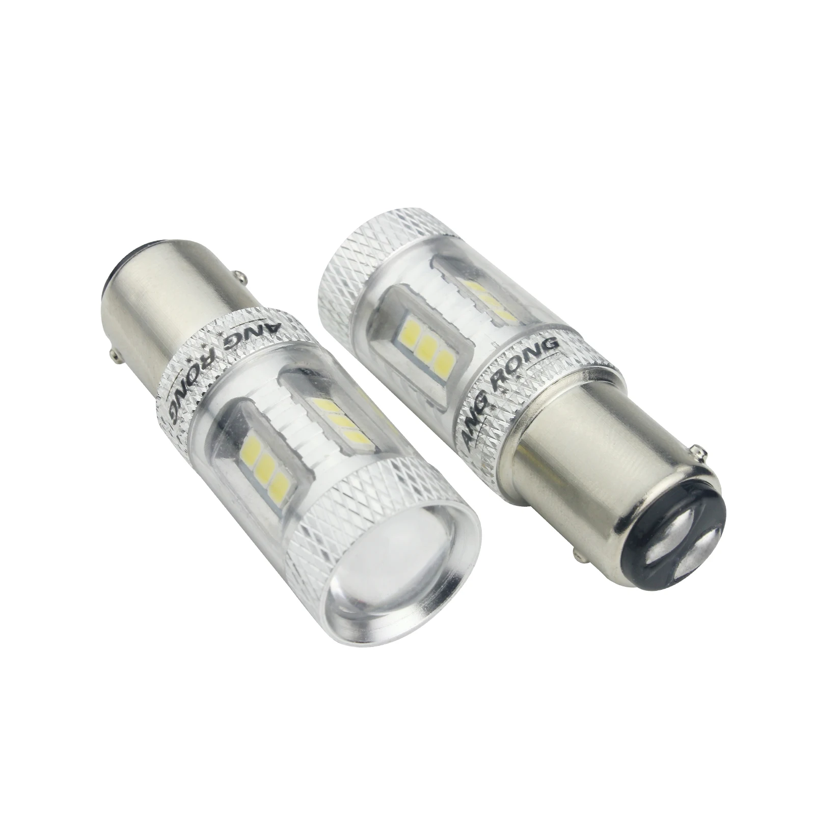 ANG RONG SMD BAY15d P21/5 Вт светодиодный стоп сигнал 2 шт. без ошибок 1157|Сигнальная лампа| |