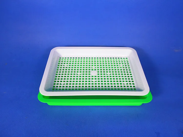 Квадратные средние пластиковые инструменты семена гидропоника садовые горшки