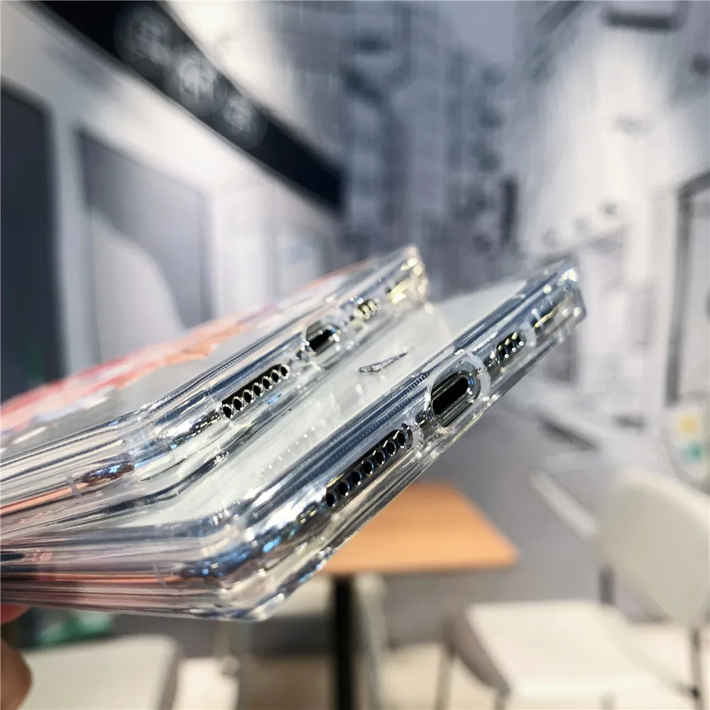 Прозрачный квадратный тиснение Ретро цветок чехол для iPhone X XS MAX XR 8 7 6 S плюс Чехол