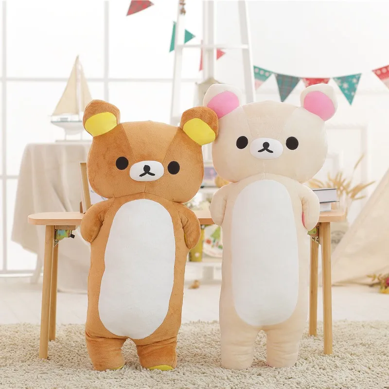 Супер мягкая Rilakkuma и плюшевая игрушка цыпленок милый мультяшный медведь чучела