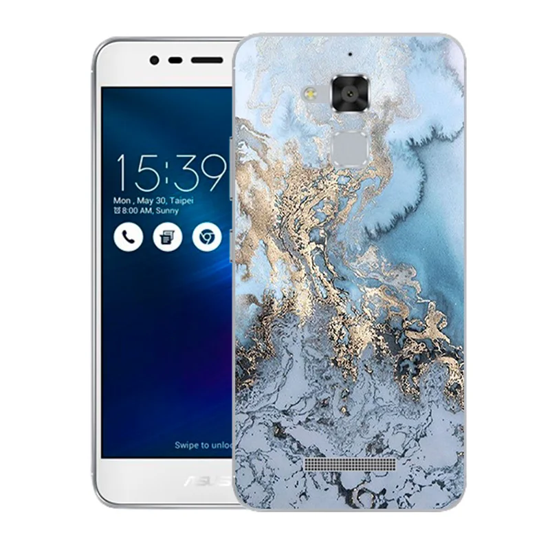 Чехол для ASUS Zenfone 3 Max ZC520TL чехол Asus с модным принтом мягкий силиконовый 5 2 дюйма |
