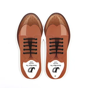 10 шт.лот силиконовые шнурки для кожаной обуви, специальные шнурки без завязывания, шнурки для обуви для мужчин, шнурки для деловой обуви, резиновые шнурки