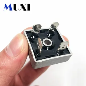 1 шт. Новое поступление KBPC5010 Мостовой выпрямитель 1000 Вольт 50 Ампер 50 А Металлический Чехол 1000 В диодный мост 4-контактный максимальный теплоотвод