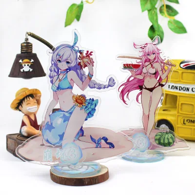Honkai Impact 3 Yae Sakura Kiana Kaslana фигурка на акриловой подставке модель ювелирных изделий