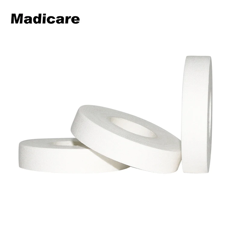 

24 Rolls 1.25cm*5m Zinc Oxide Plaster Sports Tape Cotton Tearable Adhesive Bandage Finger Tape Protector Trainers Strapping
