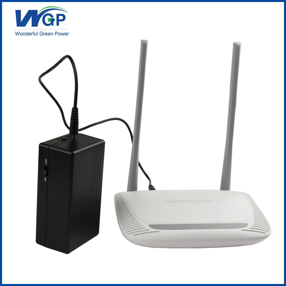 Wifi роутер ups 5 V Батарея Резервное питание Система бесперебойного питания для 5 V маршрутизатор ups емкость 12000 mAh