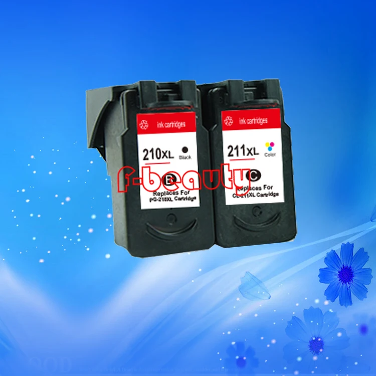 Чернильный картридж PG210XL CL211XL для Canon MP240 MP250 MP270 MP280 MP282 MP480 MP490 MP495 492 MX320 330 340 350 360 410 420