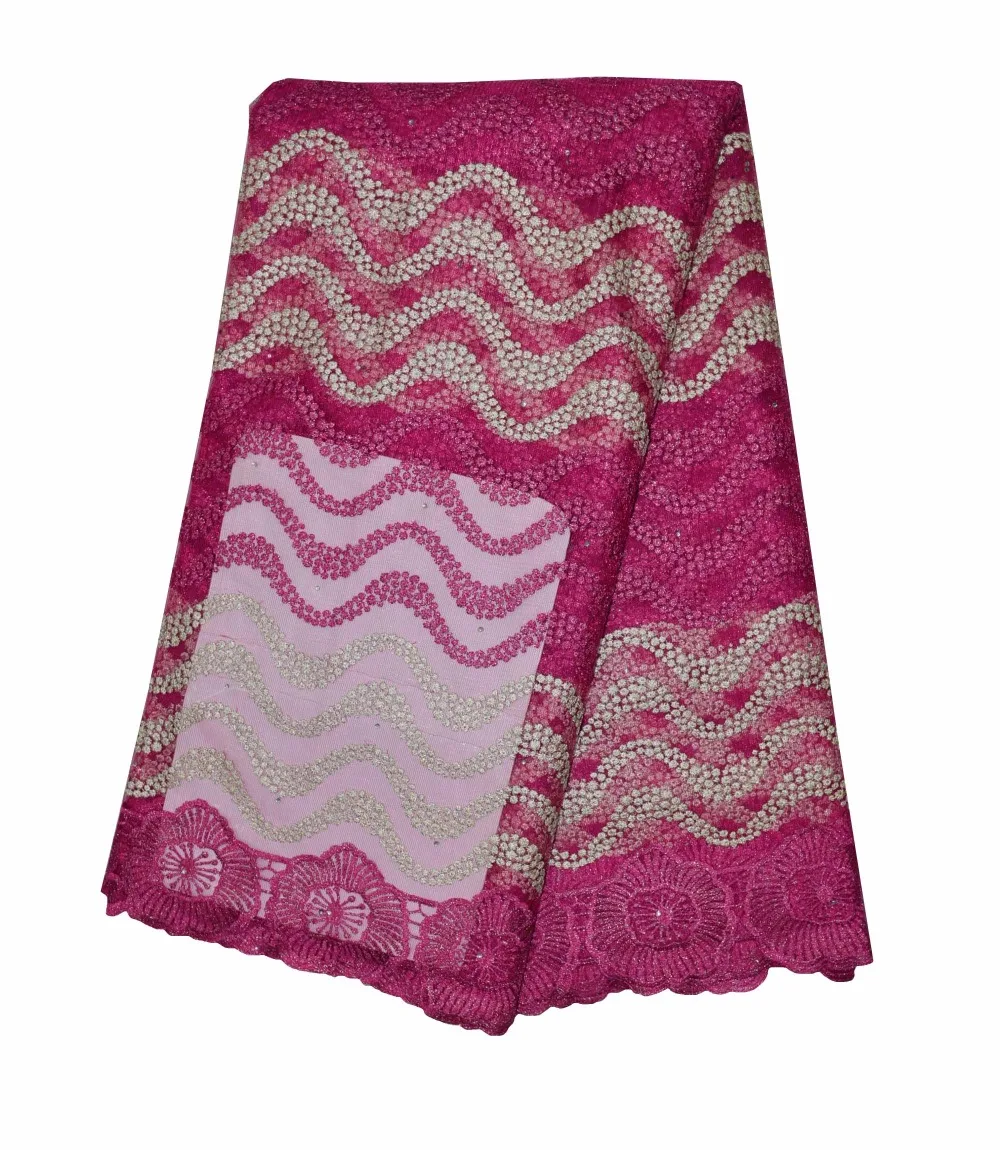 2016 Африканский Французский Шнурок Ткани Высокого Качества Африканская Тюль