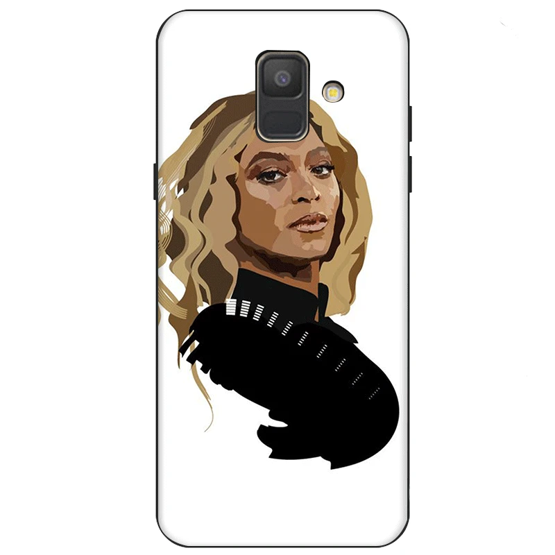 Силиконовый чехол из ТПУ для Samsung Galaxy S6 S7 Edge S8 S9 Plus Note 8 9 Beyonce|Чехлы-накладки| |