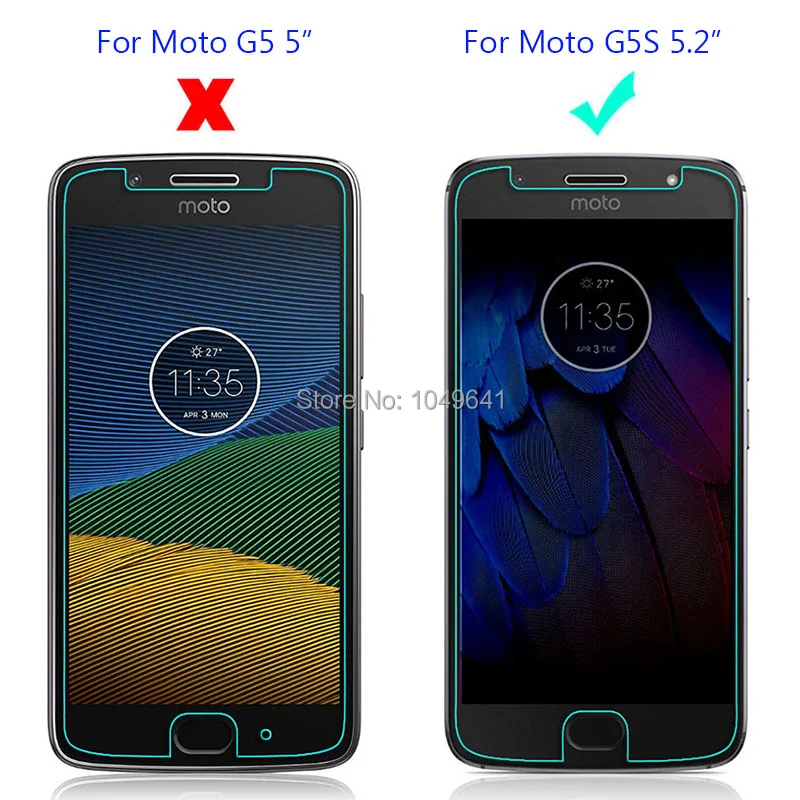 Закаленное стекло для Motorola Moto G5S 5 2 дюйма 9 H взрывозащищенное Защита экрана Plus |