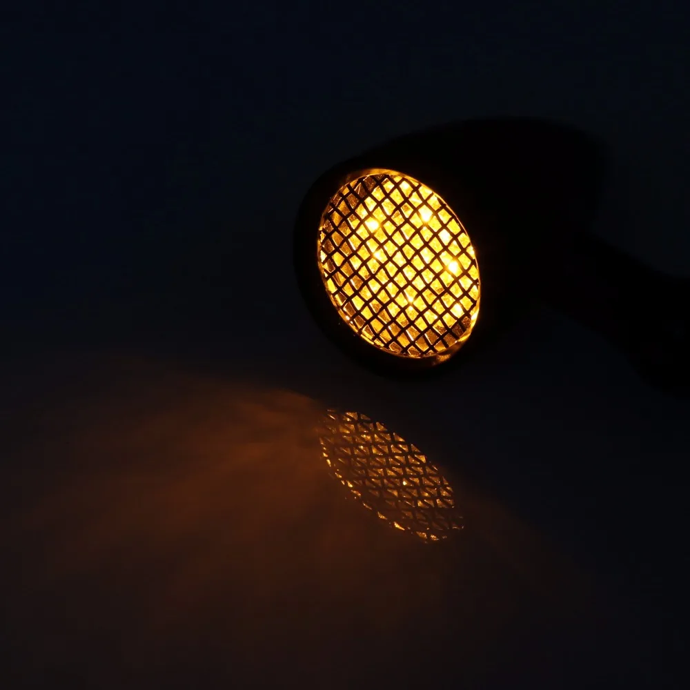 Мотоциклетный металлический корпус M10 сетчатый объектив цилиндрический