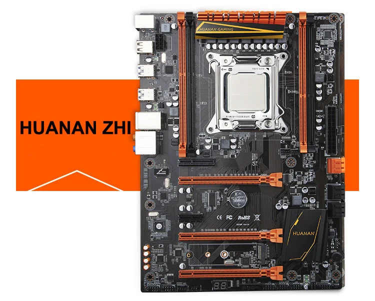 Большое Брендовое Новое поступление HUANAN ZHI Deluxe X79 игровая материнская плата CPU Xeon