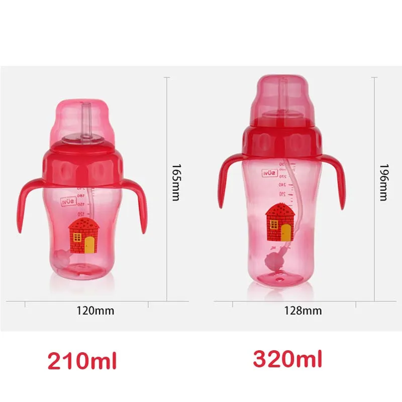 3 в 1 Классическая бутылочка для кормления детские чашки воды молока BPA бесплатно