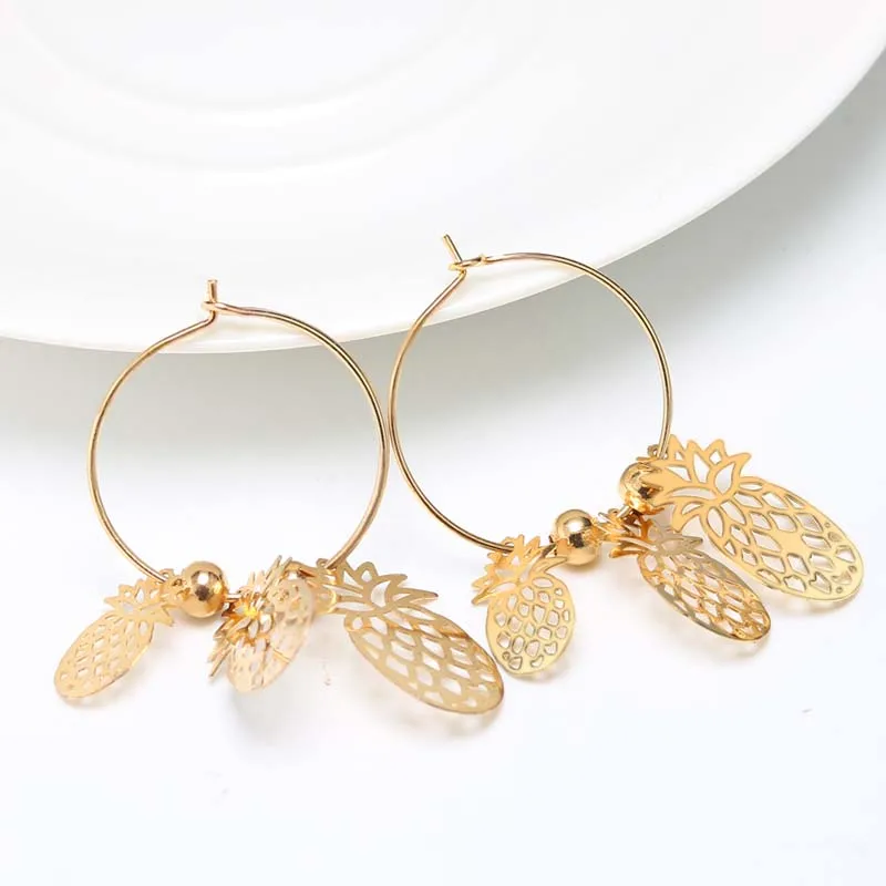 Модные женские серьги innope 2019 яркие безопасные серьги-булавки в стиле девушки |