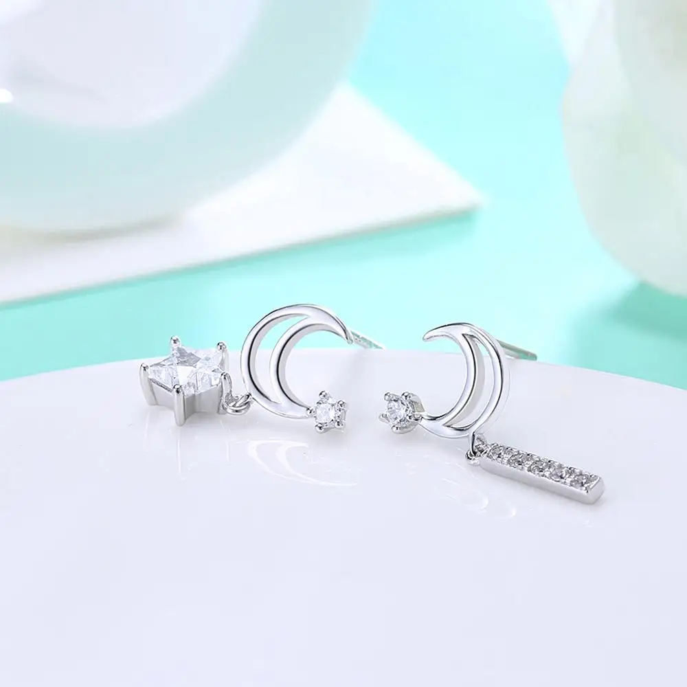 Серьги-подвески с кристаллами Swarovski серьги белого цвета | Украшения и аксессуары