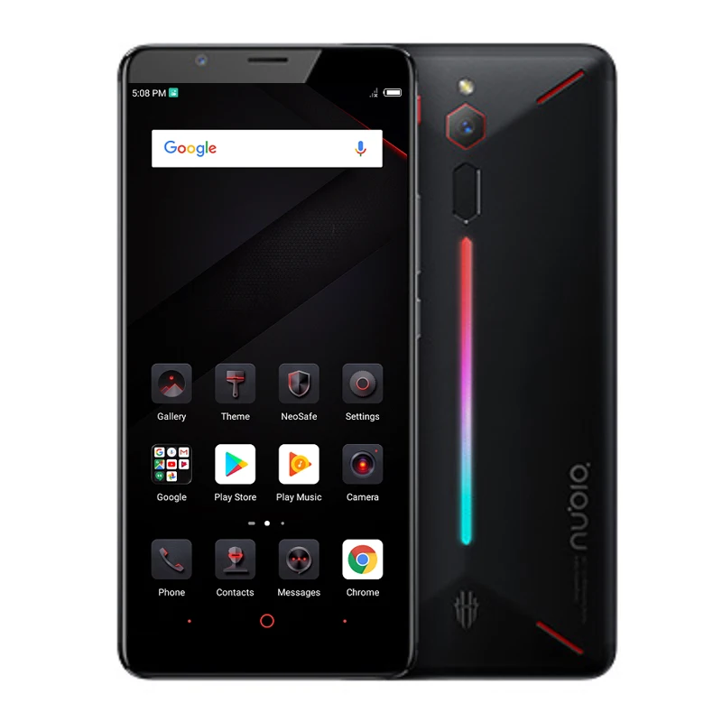 Глобальная прошивка zte Nubia Red Magic Game мобильный телефон 6 &quotOcta Core полный экран