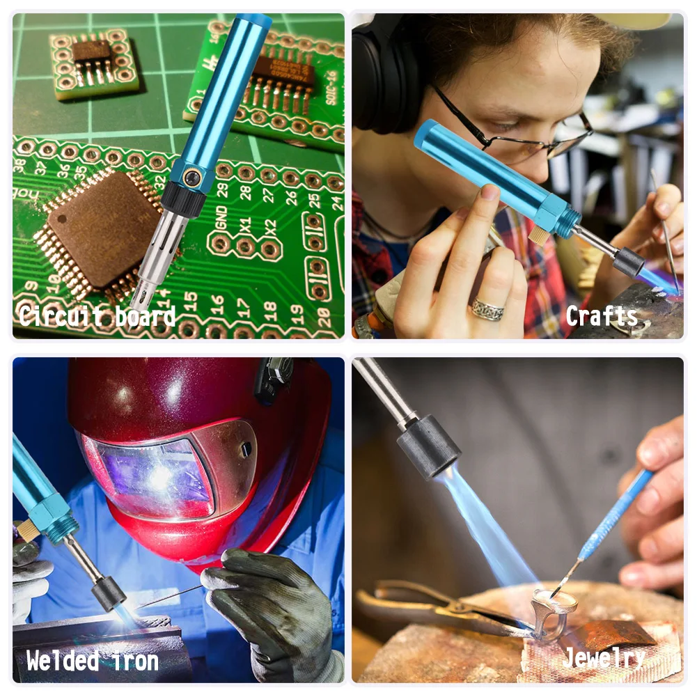 Новинка 2019 беспроводной паяльник Газовый Сварочная ручка горелка Бутан пистолет