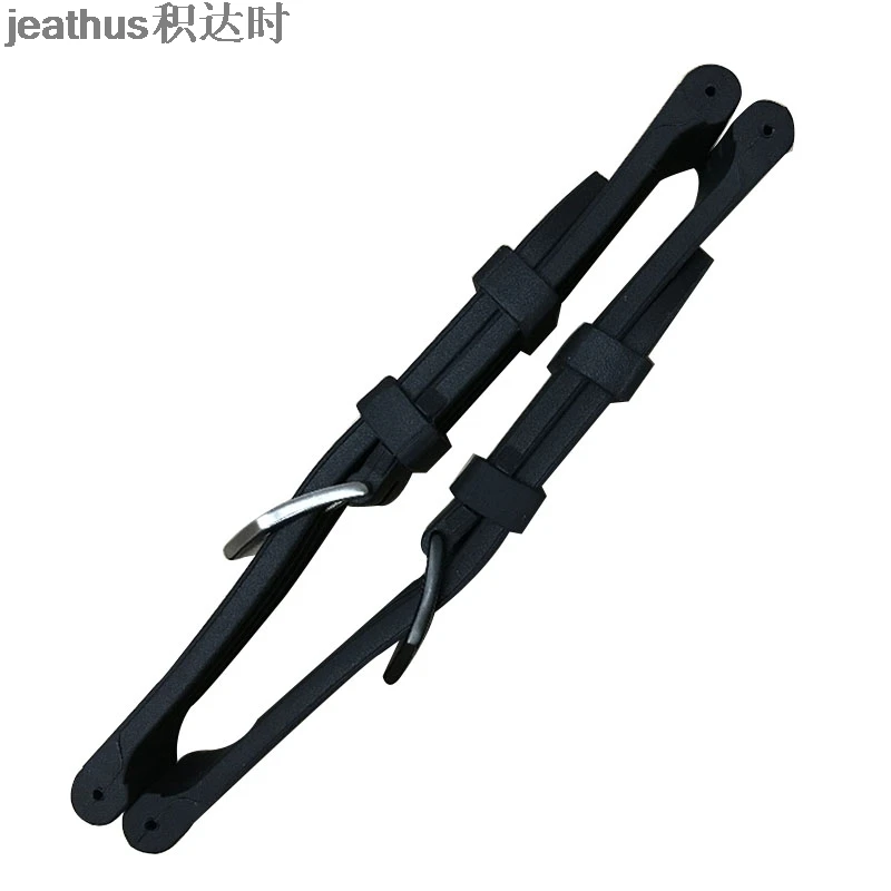 Jeathus ремешок для часов Замена для swatch YOS440 413 424 456 451 мягкий силиконовый резиновый ремешок YOS 23 мм ремешок для часов 23*26 мм браслет