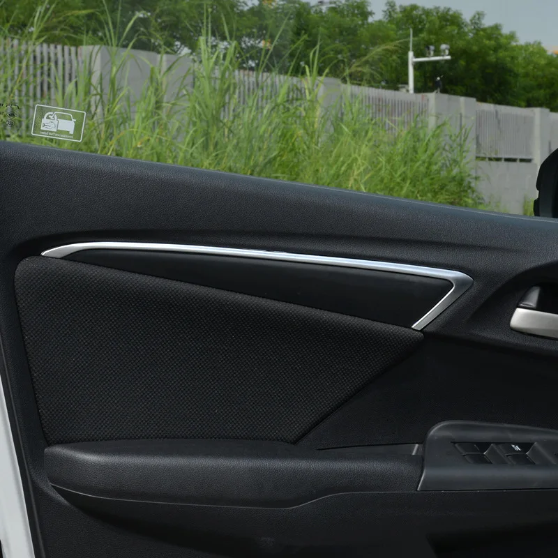 

4pcs ABS For Honda FIT 2014-2016 inside door trim sticker