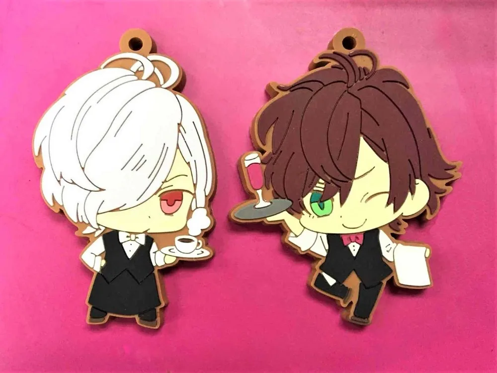 G323 DIABOLIKLOVERS аниме брелок Yui аято из Kanato Laito руки Yuma голени Sakamaki Reiji Subaru каучуковый