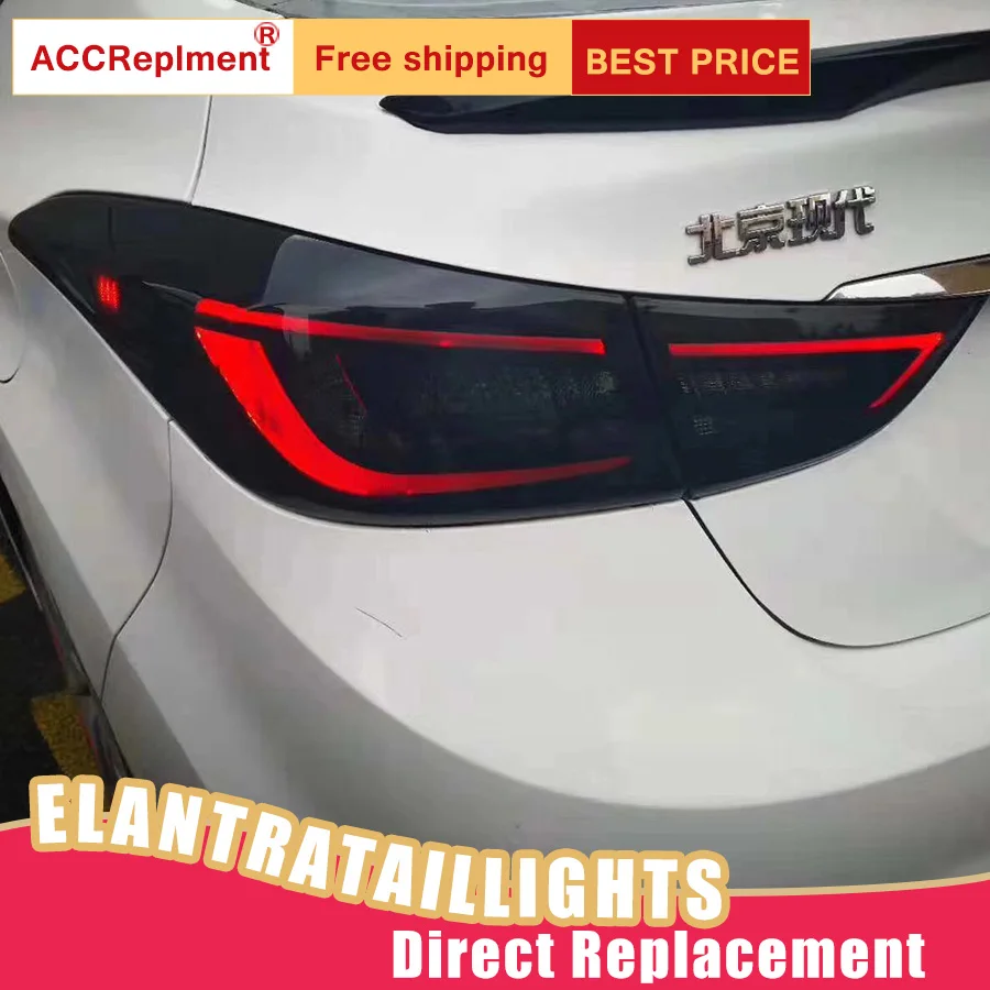 Новый светодиодный фонарь светильник s в сборе для Hyundai Elantra 2013 2015 задний стоп