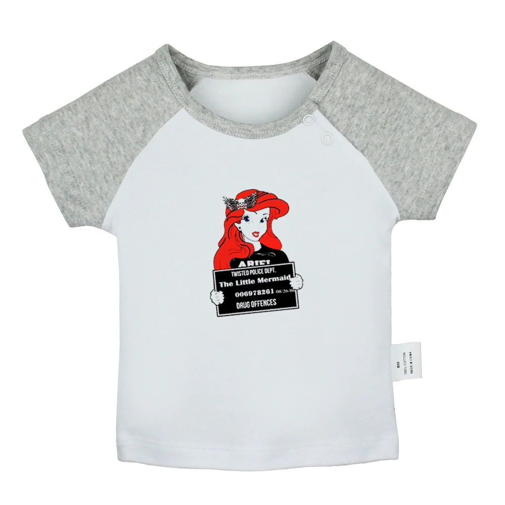 Панк Принцесса Ариэль маленькая Русалочка Сексуальная Татуировка новорожденных