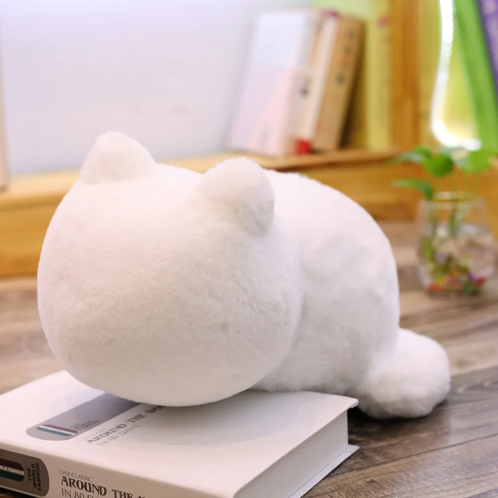 Ashin Cat плюшевые подушки Подушка задняя тень кошка заполненная животная подушка