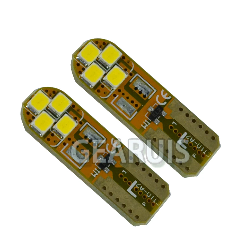 4 шт. Super brilhante e baixo pronto de T10 PCB LEVOU Inundacao 12 В 194 501 клин estacionamento luz cupula Luz Da Placa Li